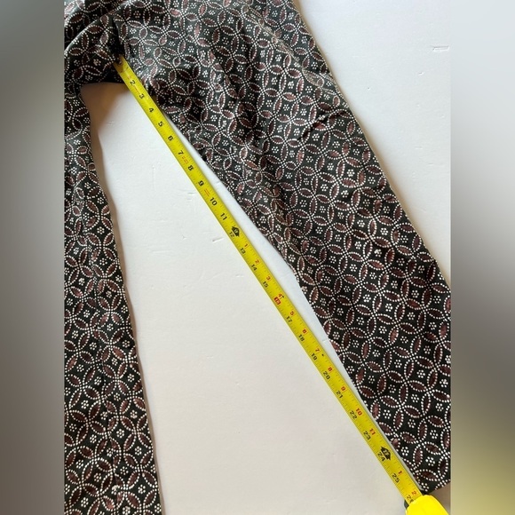 XIRENA Liam jumpsuit black sand aztec boho hippie sz S elastic tie waist - Picture 9 of 11